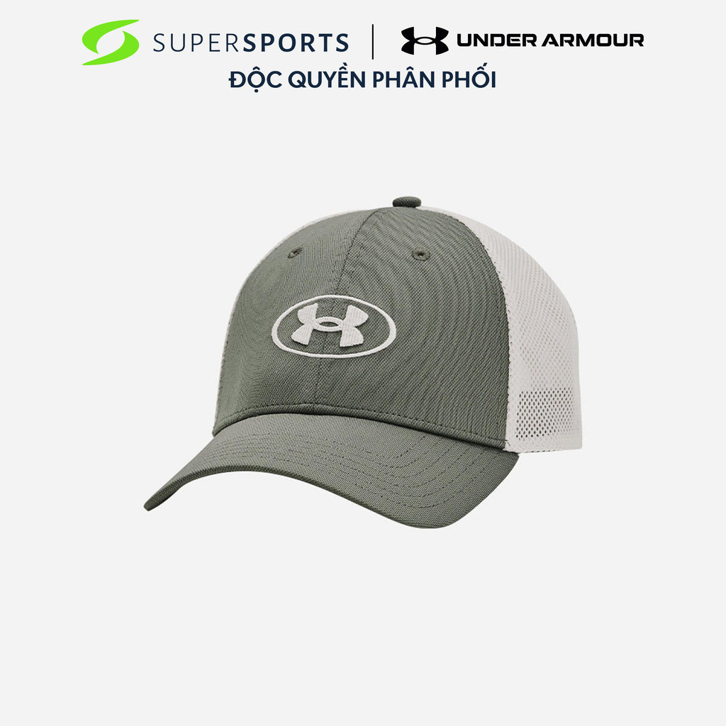 Nón Nam Under Armour Blitzing Trucker - Xám  - 1361534-182