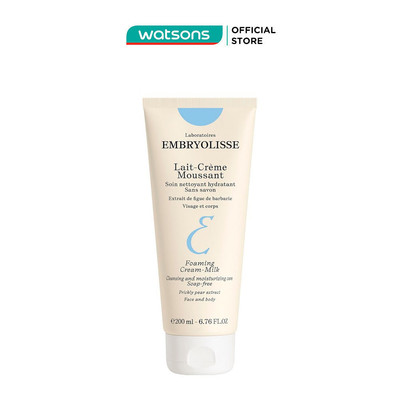 Sữa Rửa Mặt Embryolisse Sạch Sâu Cấp Ẩm Lait-Crème Moussant 200ml