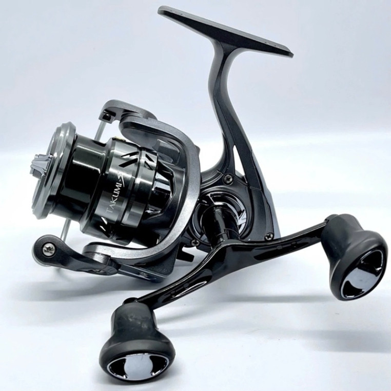Máy câu cá máy câu lure tay quay đôi TaKumi size 2500 chuyên câu lure Bắt Cá Đi Câu Fishing 422kjga1