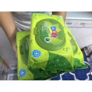 Combo 3 gói khăn giấy ướt ABC