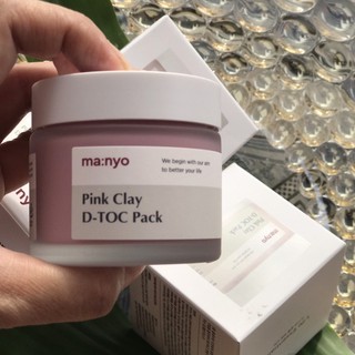 Mặt nạ đất sét se khít lỗ chân lông Manyo Deep Clean D-Toc 65ml