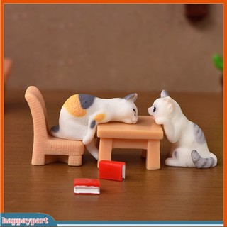 Mô Hình Mèo Con Mini Trang Trí Xinh Xắn