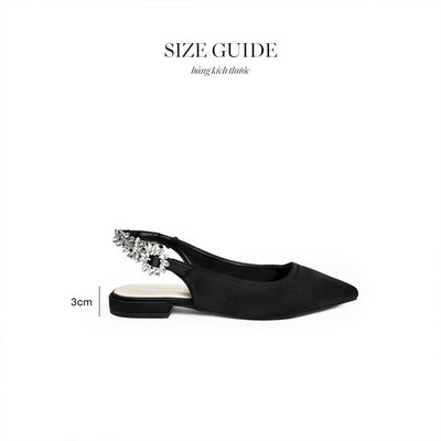 Giày Mules Floralpunk Crystal Slingback
