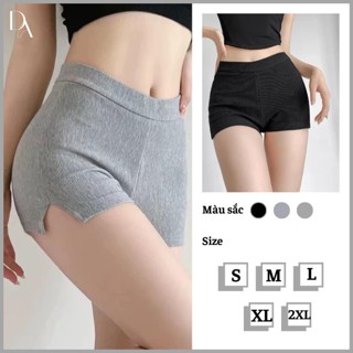 Quần Đùi Nữ Biker 3 Màu Quần Short Nữ Cạp Cao Chất Len Tăm Ôm Tôn V3 co giãn Thể Thao
