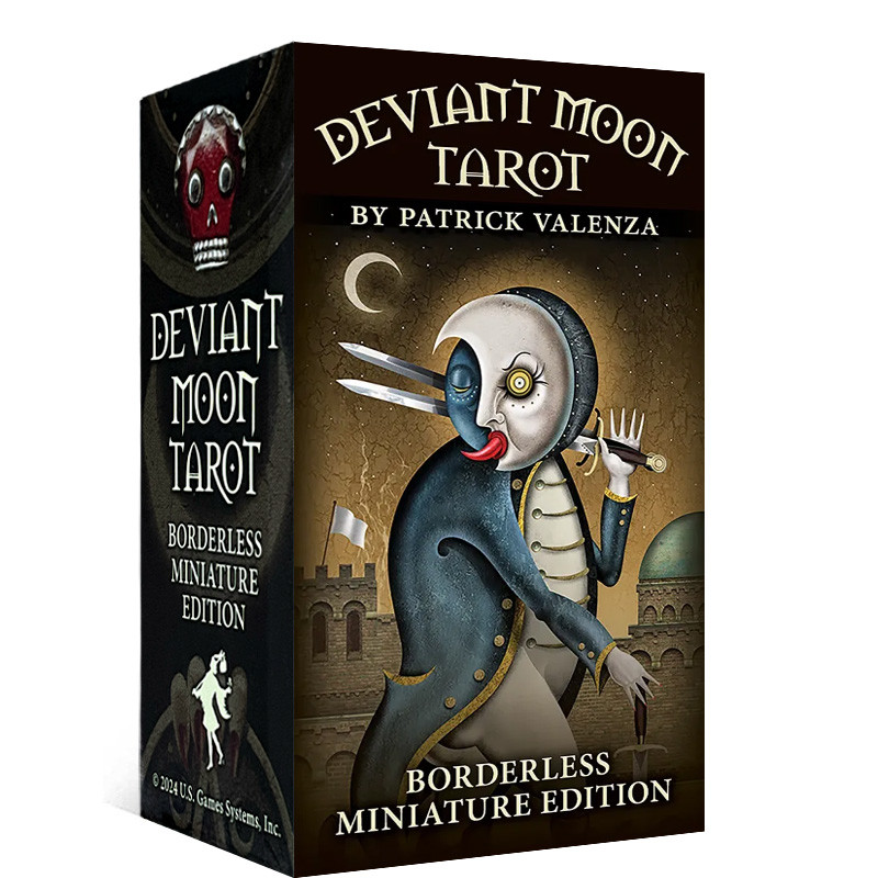 Bộ Bài Deviant Moon Tarot – Borderless Miniature Edition (Mystic House Tarot Shop) - Bài Gốc Authent