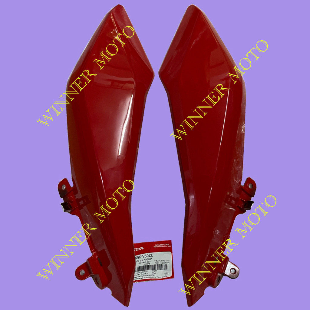 ỐP nhựa xe winner x đỏ tươi