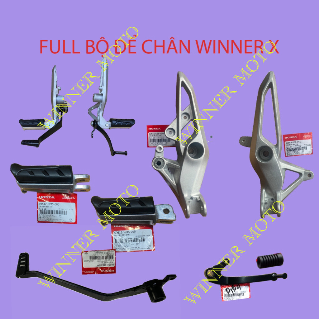 Giá đỡ để chân xe winner x