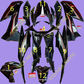 Dàn áo, Bộ nhựa, Vỏ xe Winner X Đen bóng 2021 chính hãng Honda