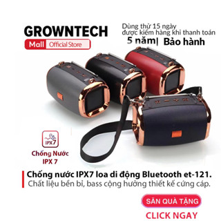 Loa nghe nhạc bluetooth mini GrownTech ET 121 karaoke đa năng bảo hành 5 năm