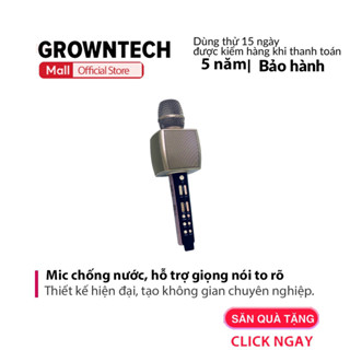 Micro không dây karaoke Ys 98 YS98 GrownTech kèm Mic dòng bọc thép chống nước đời mới