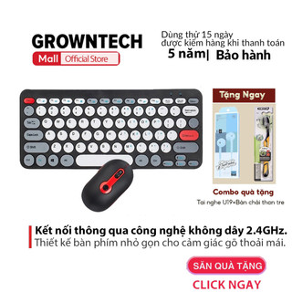  Combo bàn phím chuột không dây gaming kết nối với thiết bị là Đầu chuyển đổi không dây HK 09 HK09 