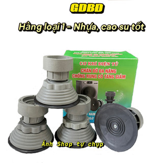 [HOT] Bộ 4 chân Chống rung chân đỡ đa năng, chống rung máy giặt kiểu mới