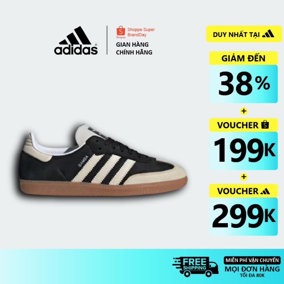| CHÍNH HÃNG | Giày Thể Thao Adidas Samba OG 'Black Wonder White' IE5836 ♡ ..