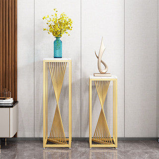 Đồ Trang Trí Phong Cách Sang Trọng Kiểu Bắc Âu Kệ Để Đồ Kiểu Sàn Phòng Khách Kệ Hoa Hồng Xanh Gia Dụng Kệ Chậu Hoa Trong
