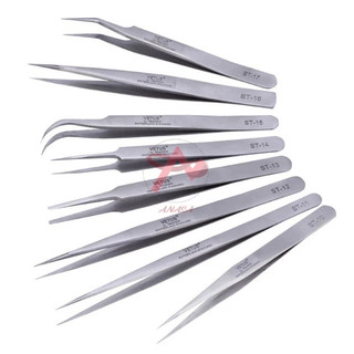  == Bộ nhíp gắp lông tổ yến chuyên dụng Nhíp gắp linh kiện  Nhíp nối mi thẳng cong giá rẻ == 