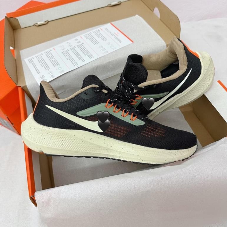 Giày thể thao chạy bộ nam pegasus 39 màu đen siêu êm ; sneaker thời trang nam bigsize .