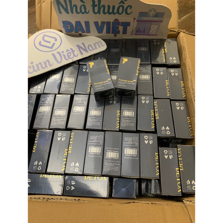 Serum Mụn LURCINN Prevent Acne Detox Chăm Sóc Da Mụn Mờ Thâm 10ml