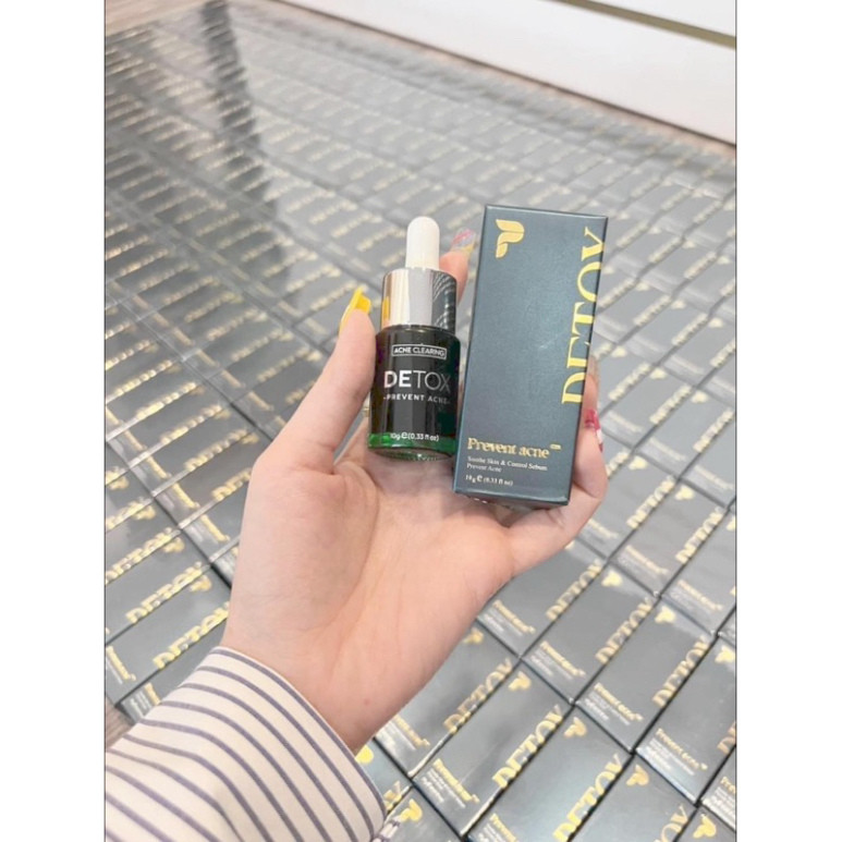 Serum Mụn LURCINN Prevent Acne Detox Chăm Sóc Da Mụn Mờ Thâm 10ml