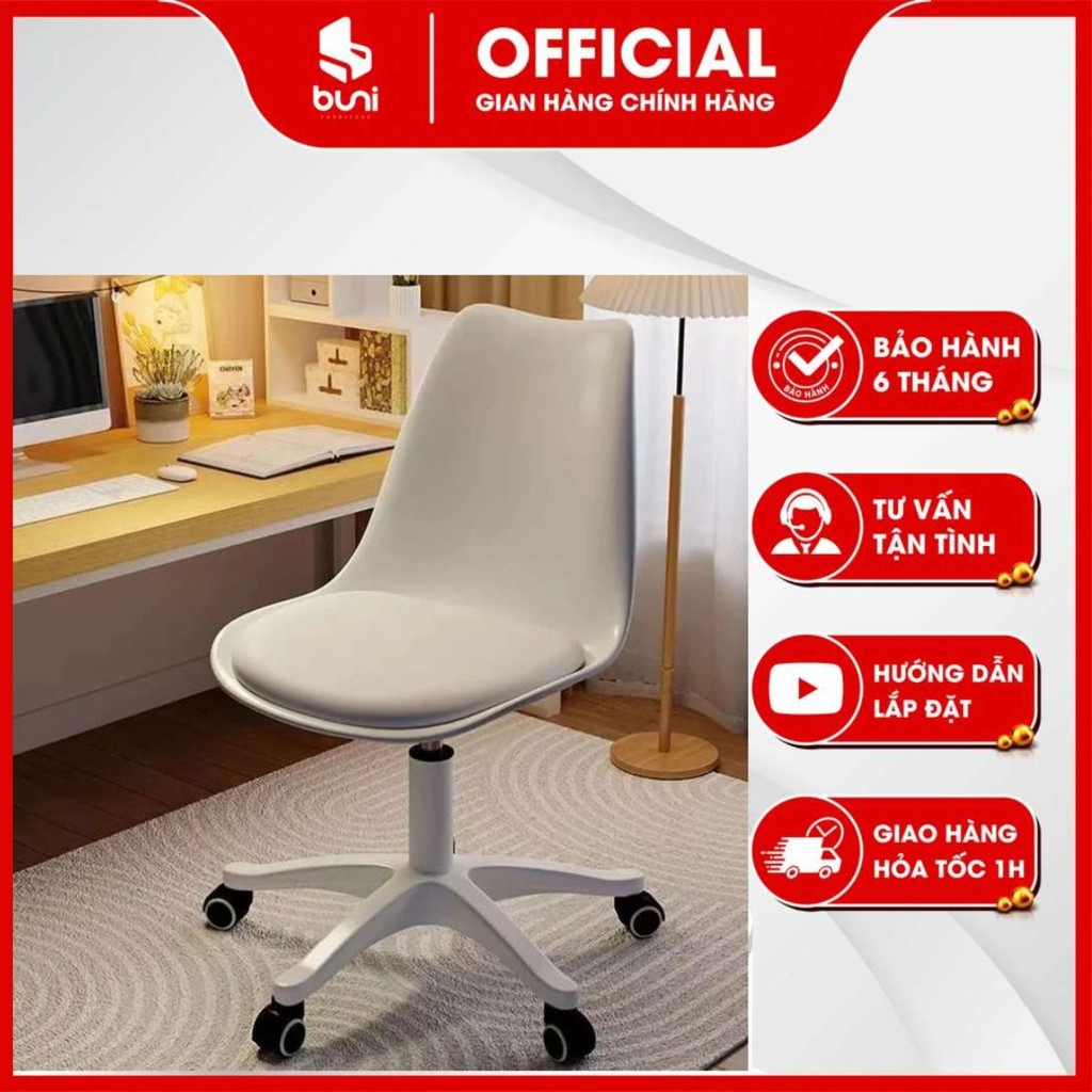 ghế Eames, ghế văn phòng học tập, chơi game, đa màu sắc lựa chọn, ghế có chức năng nâng hạ,xoay 360 độ | BigBuy360 - bigbuy360.vn