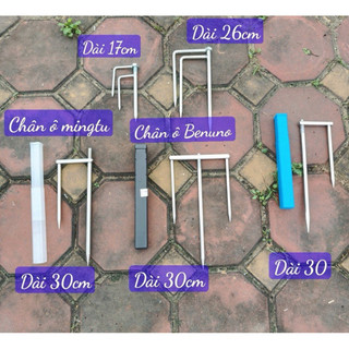 Chân Cắm ô inox sịn sò siêu to 30cm chắc chắn có hộp hha532ah789