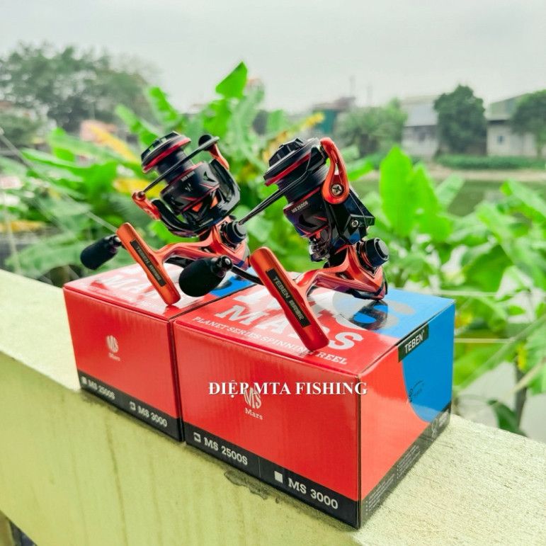 Máy câu Lure Cao Cấp Teben MS  2500s - 3000 Cối trợ lực làm máy êm mượt hơ 5965nijzxcvv