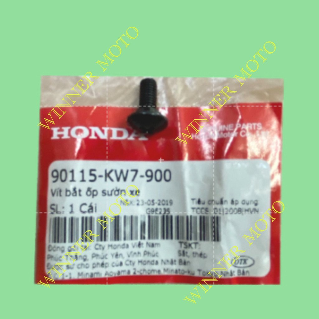 Vít, ỐC bắt yếm xe Winner (1 chi tiết)