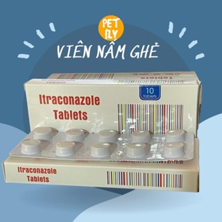 Viên ăn sạch nấm ghẻ chó mèo PetFly không cần bôi xịt cạo lông