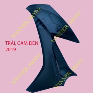 Nhựa dàn áo cánh yếm trái HONDA WINNER X (Đen Xanh 2021) (64650K2PV10ZC)