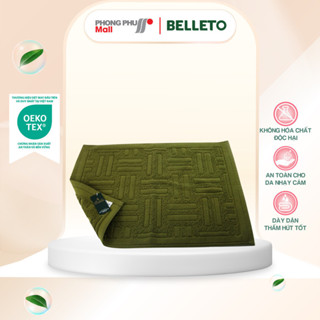  Thảm Chùi Chân 40x60cm Cao Cấp Belleto M825 Cotton Siêu Mềm Và Siêu Thấm Hút Chống Trượt Nhanh Khô Dành Cho Người Lớn 