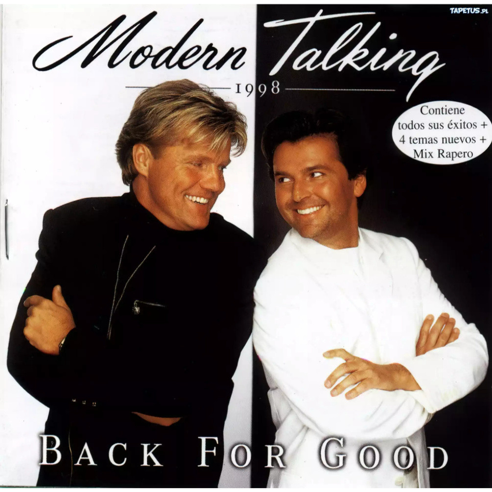 ĐĨA CD 124.MODERN TALKING 1998 ( BACK FOR GOOD) chất lượng cao
