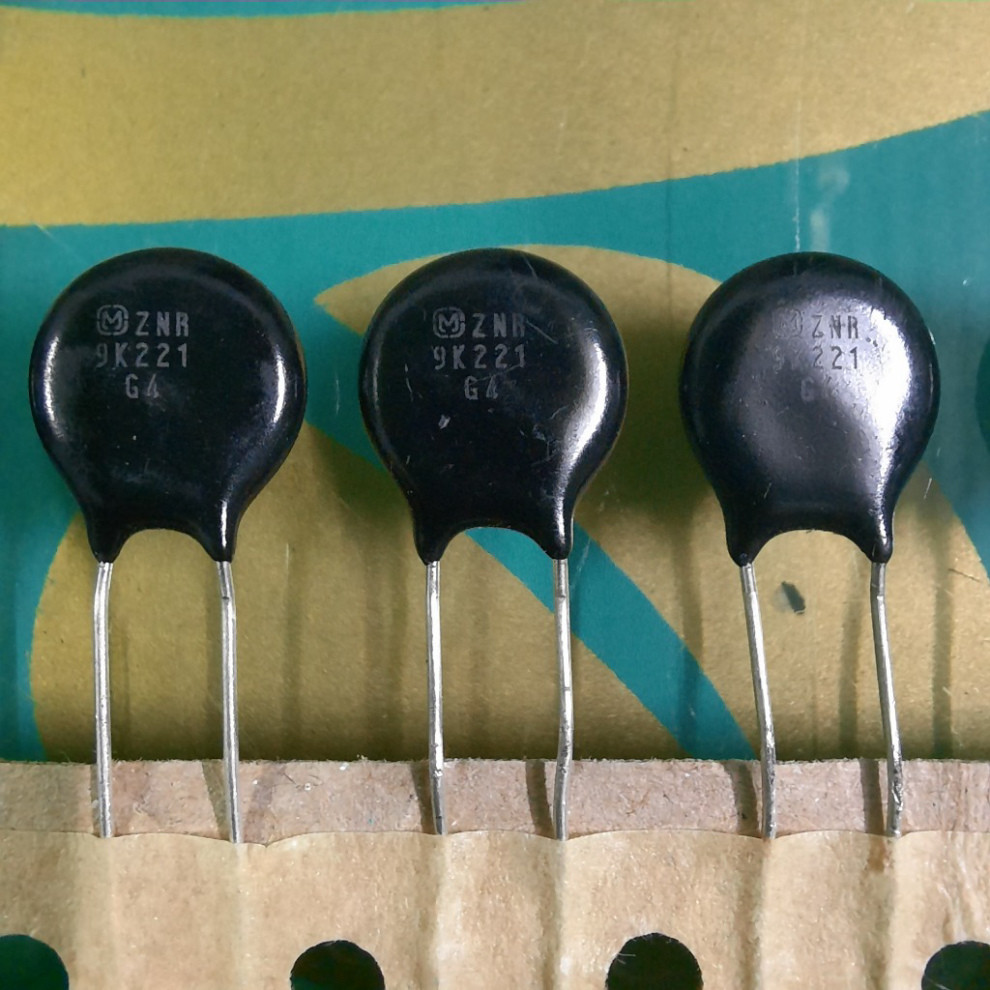 Tụ nổ, tụ bảo vệ,  ZRN 100V - Nhập khẩu Nhật Bản Panasonic ERZTCEAK221U ZNR 9K221U 2