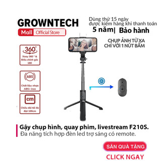  Gậy chụp hình tự sướng quay phim livestream 3 chân tích hợp đèn led có remote điều khiển 