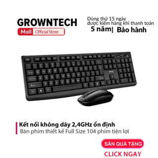 Livestreams Bộ Bàn Phím Chuột Không Dây Deiog V31 2,4GHz Đen Văn Phòng Chơi Game Full Size 104 Phím