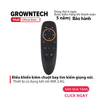Điều khiển kiêm chuột bay tìm kiếm giọng nói remote voice G10s / Q6, dùng 1 chạm, có chuột bay