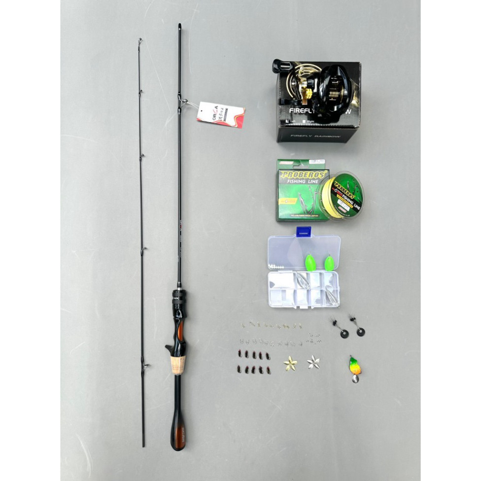 Combo Cần UL Orca Máy Ngang FR200 Kèm Phụ Kiện 152zxce56hjk