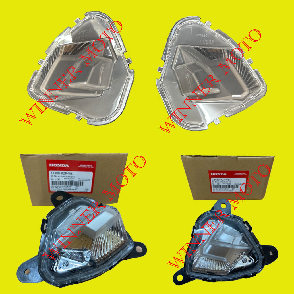 Xi nhan trước Winner X V3/ Winner X 2022 Zin chính hãng Honda