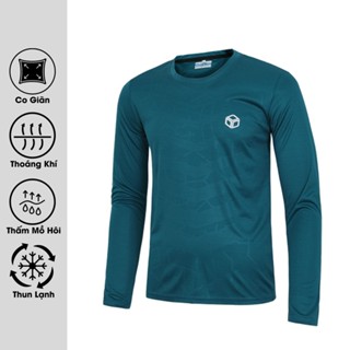 áo ninjaVAN thun nam dài tay giữ nhiệt nam thể thao cao cấp co giãn thoải mái
