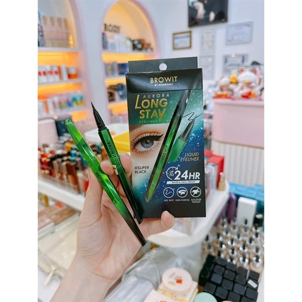 Kẻ mắt nước eyeliner Browit By Nongchat #Đen