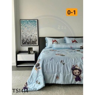 Bộ Chăn Ga Gối Lụa Tencel Cao Cấp 05 Món