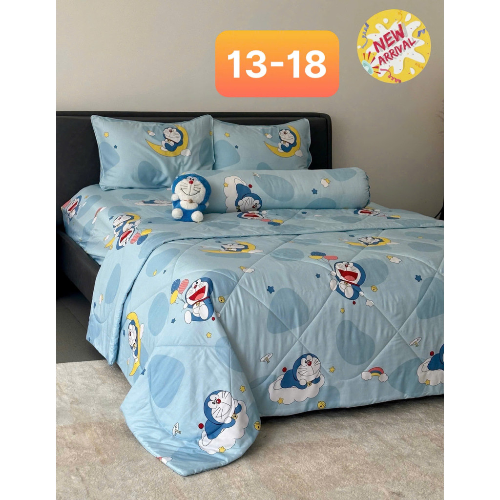 Bộ Chăn Ga Gối Lụa Tencel Cao Cấp 05 Món