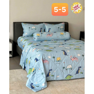 Bộ Chăn Ga Gối Lụa Tencel Cao Cấp 05 Món