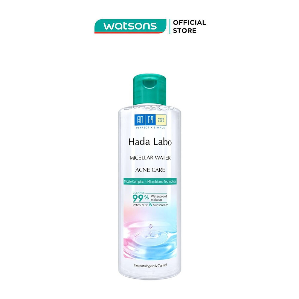 Nước Tẩy Trang Hadalabo Cho Da Mụn Và Nhạy Cảm Micellar Water Acne Care 240ml