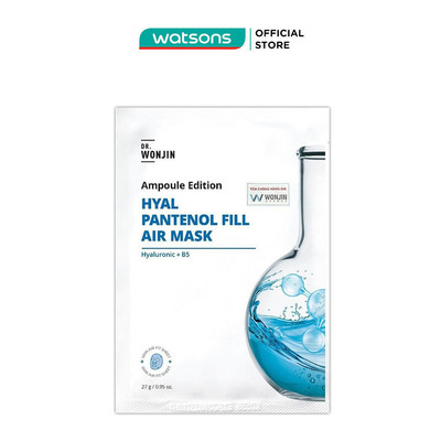 Mặt Nạ Dr.Wonjin Ampoule Edition Hyal Pantenol Fill Air Mask Siêu Tinh Chất Cấp Ẩm 27g