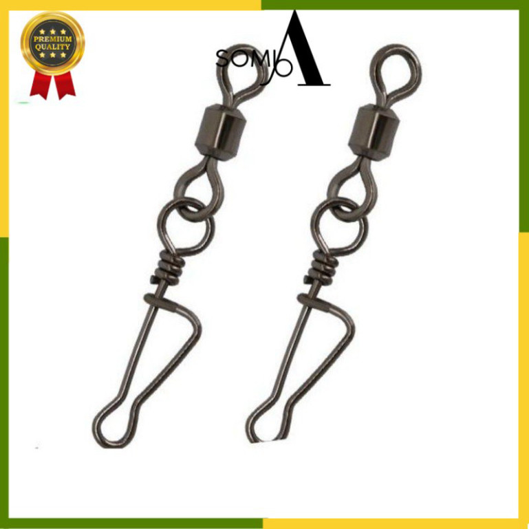 10 Khóa Link Câu Cá Chống Xoắn Đồ Câu Cá SOMIA aghai899