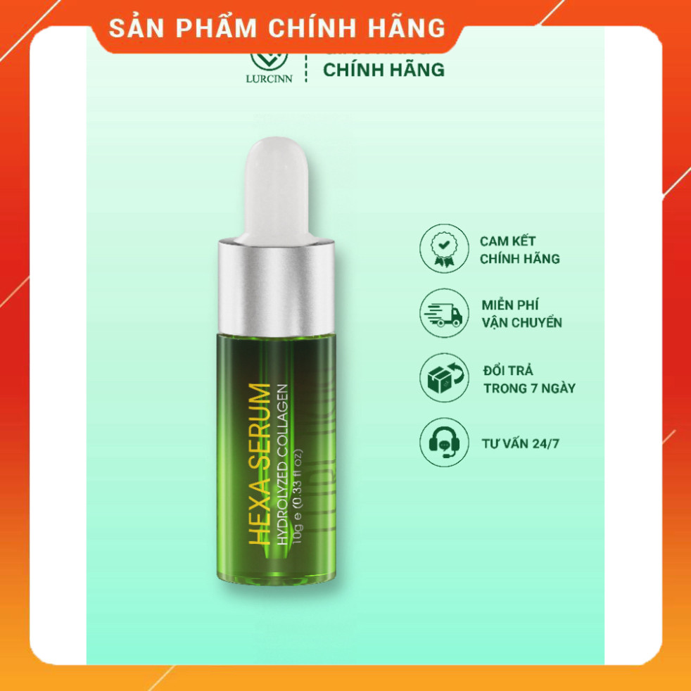 Serum căng bóng Lurcinn Hexa Serum 10g