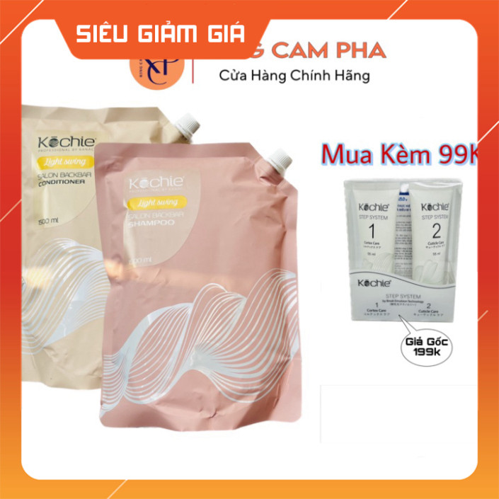 HCM Dầu gội kochie Light swing Hương Thơm Quyến Rủ 1500ml