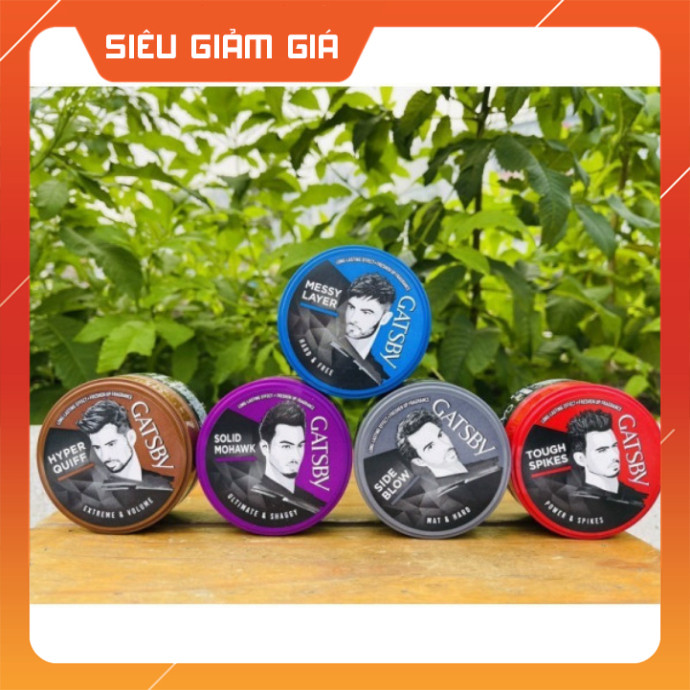 HCM Sáp Vuốt Tóc Nam GATSBY 75g -Sáp vuốt tóc