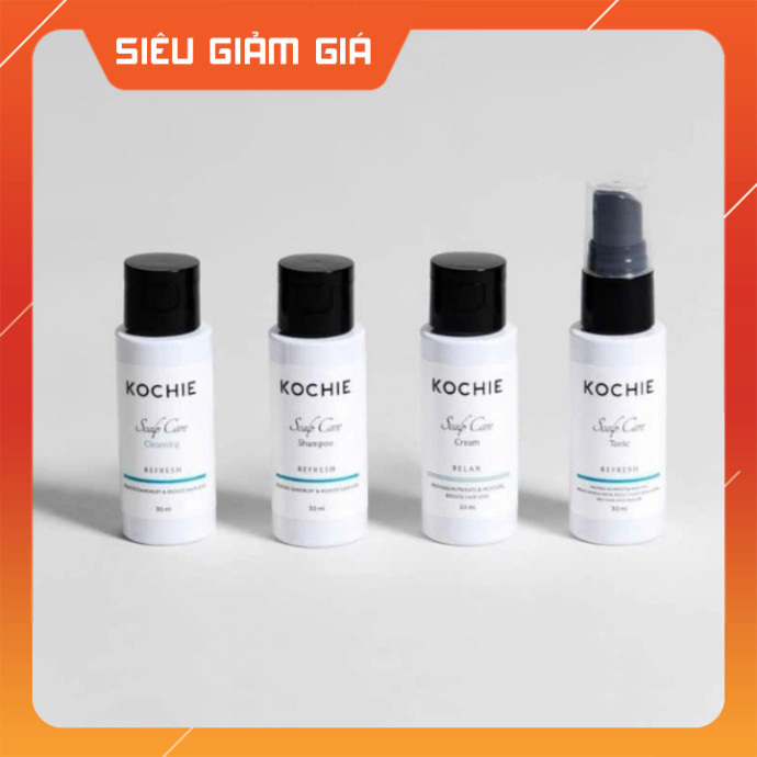 HCM Bộ Sản Phẩm Chăm Sóc Da Đầu - Kochie Scalp Care