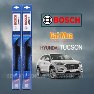  Gạt Mưa Xe Hyundai Tucson Thương Hiệu Bosch Lưỡi Silicone Cao Cấp Chính Hãng + . 
