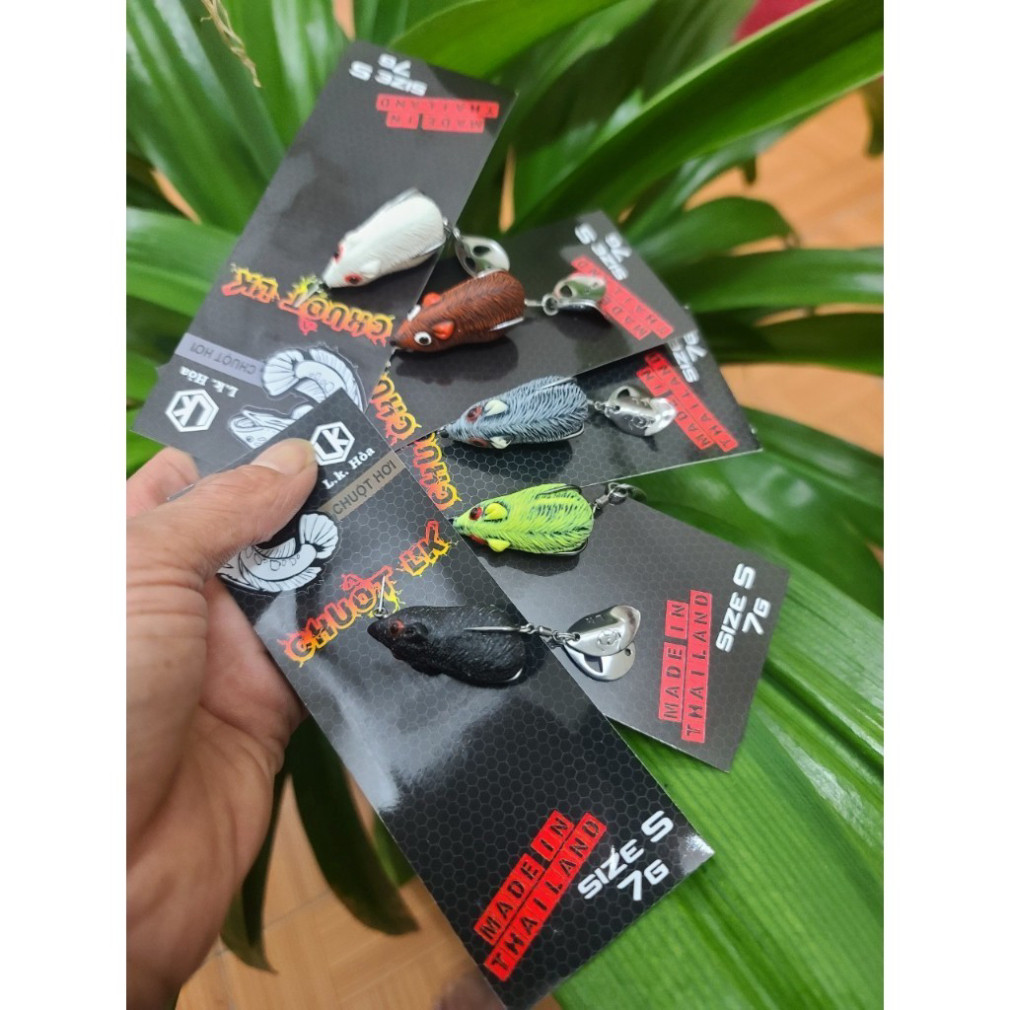 mồi câu lure nhái hơi lk hoà 7g 8g 12g mẫu cũ gạhnnzzcjj